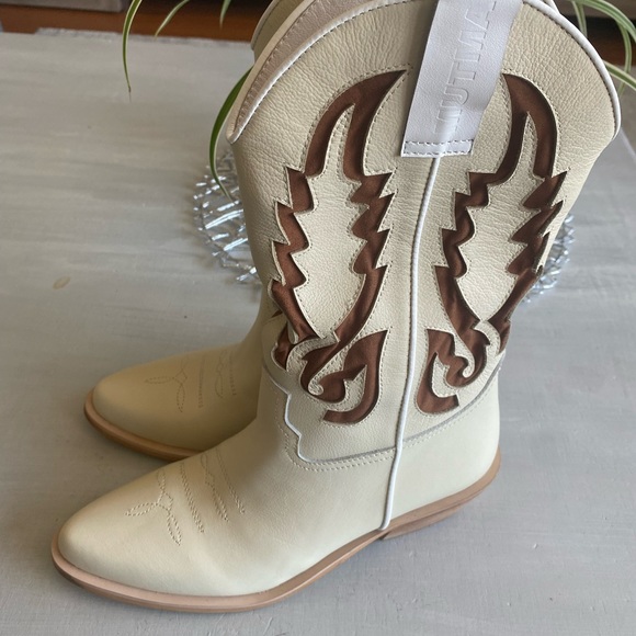 NEW FREE PEOPLE X MUTMA COLORADO SPRINGS WESTERN BOOT, SIZE 36 - Picture 3 of 8